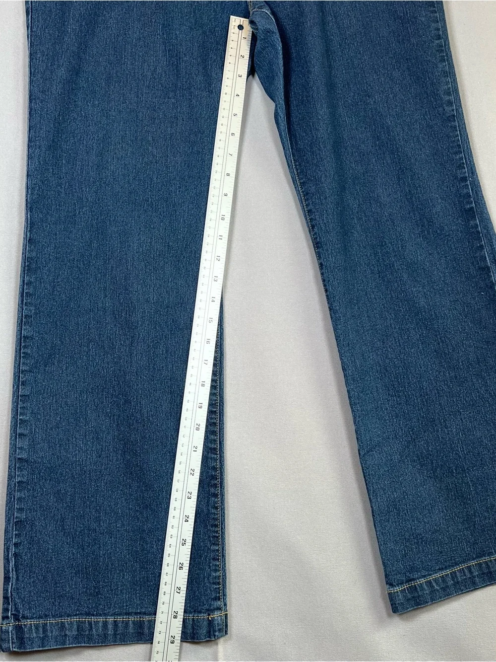 Michael Kors Dark Blue Denim Hugh Rise Straight Leg Utility Style Jeans